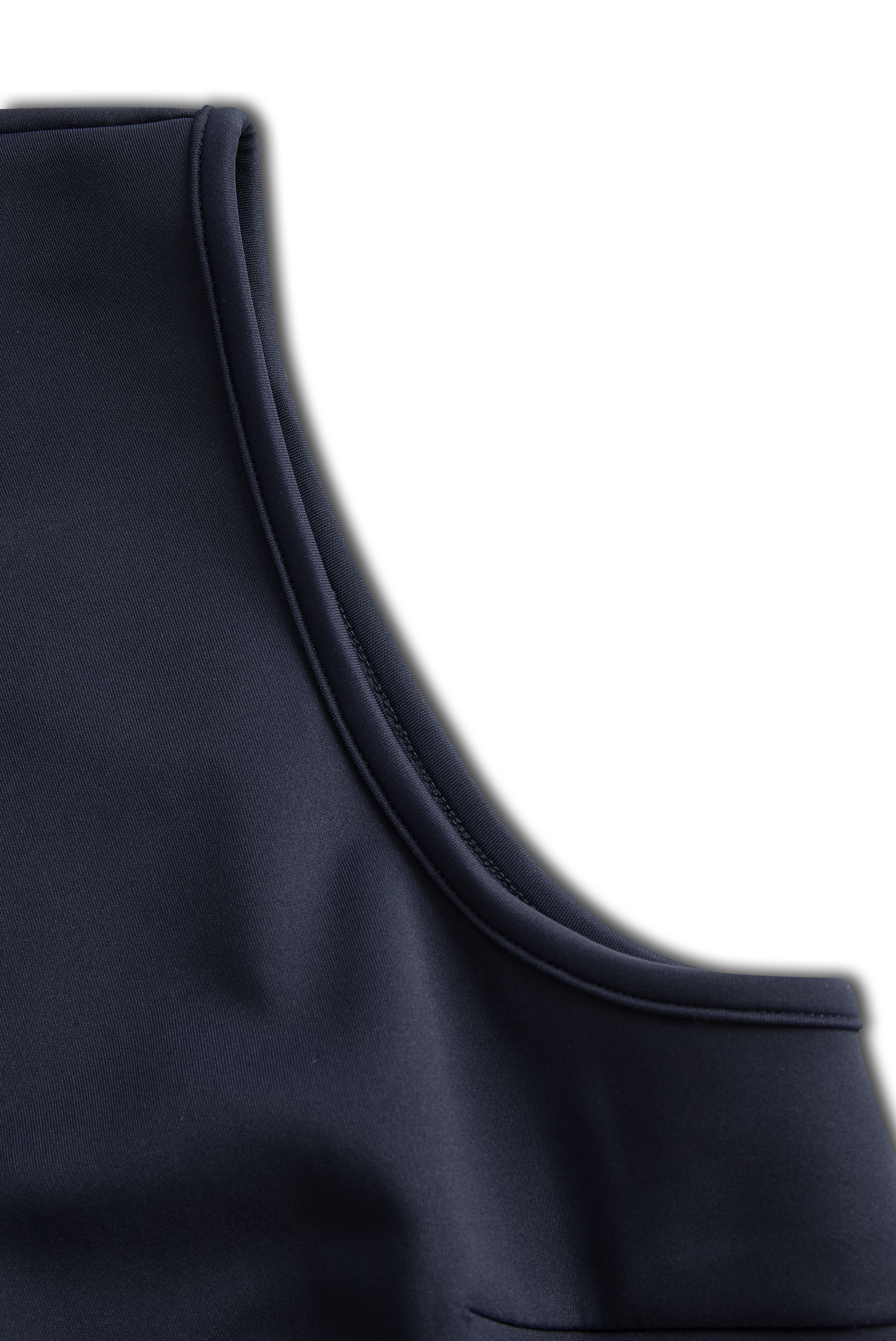 Elegant Sleeveless Navy Sheath Dress - Timeless Professional Chic