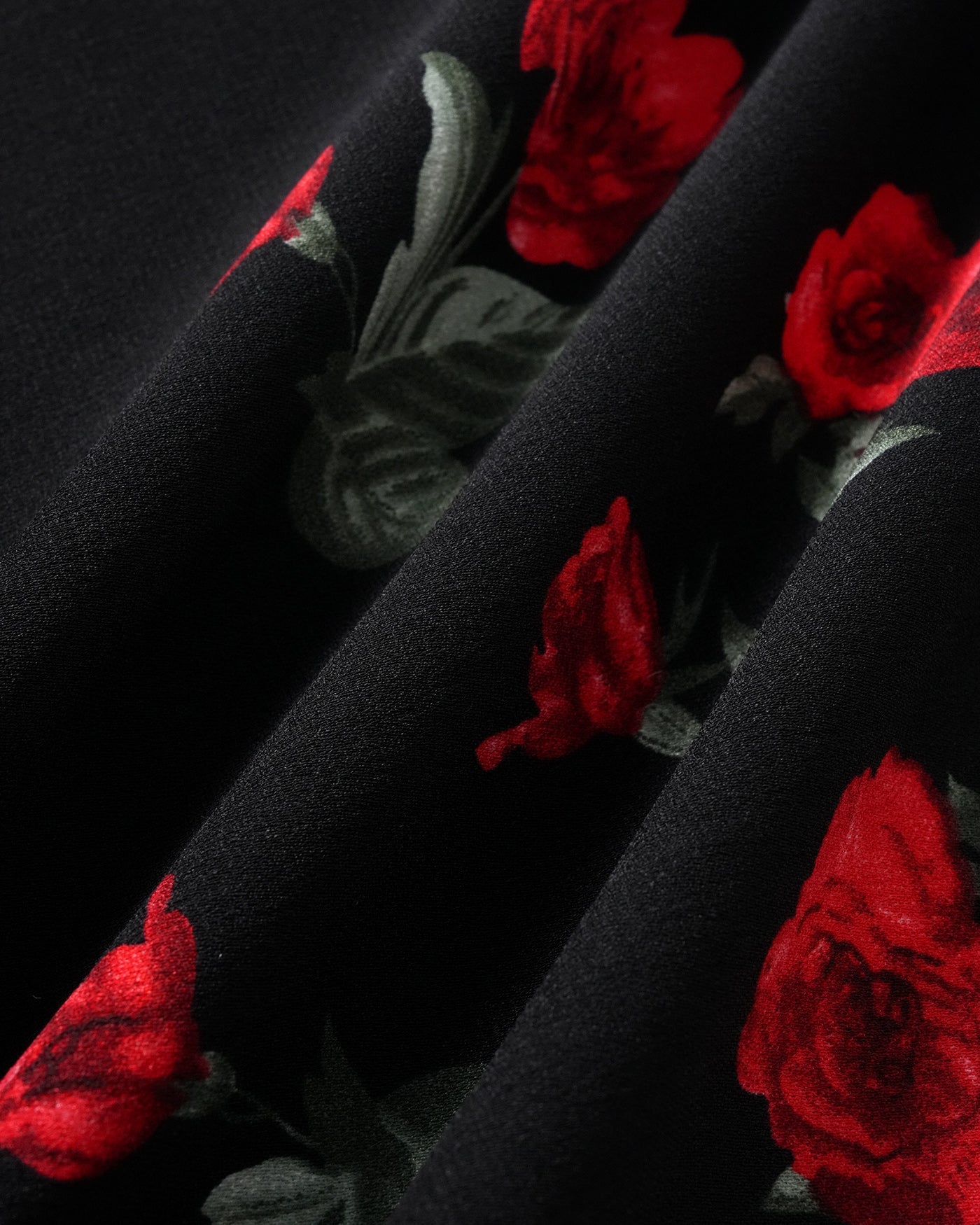 Black Floral Maxi Dress